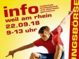 Ausbildungsbörse in Weil am Rhein und Eise ist dabei