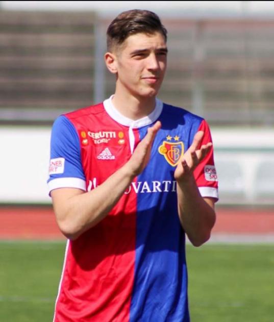 Ylber Lokaj – Stammspieler in der U19 des FC Basel
